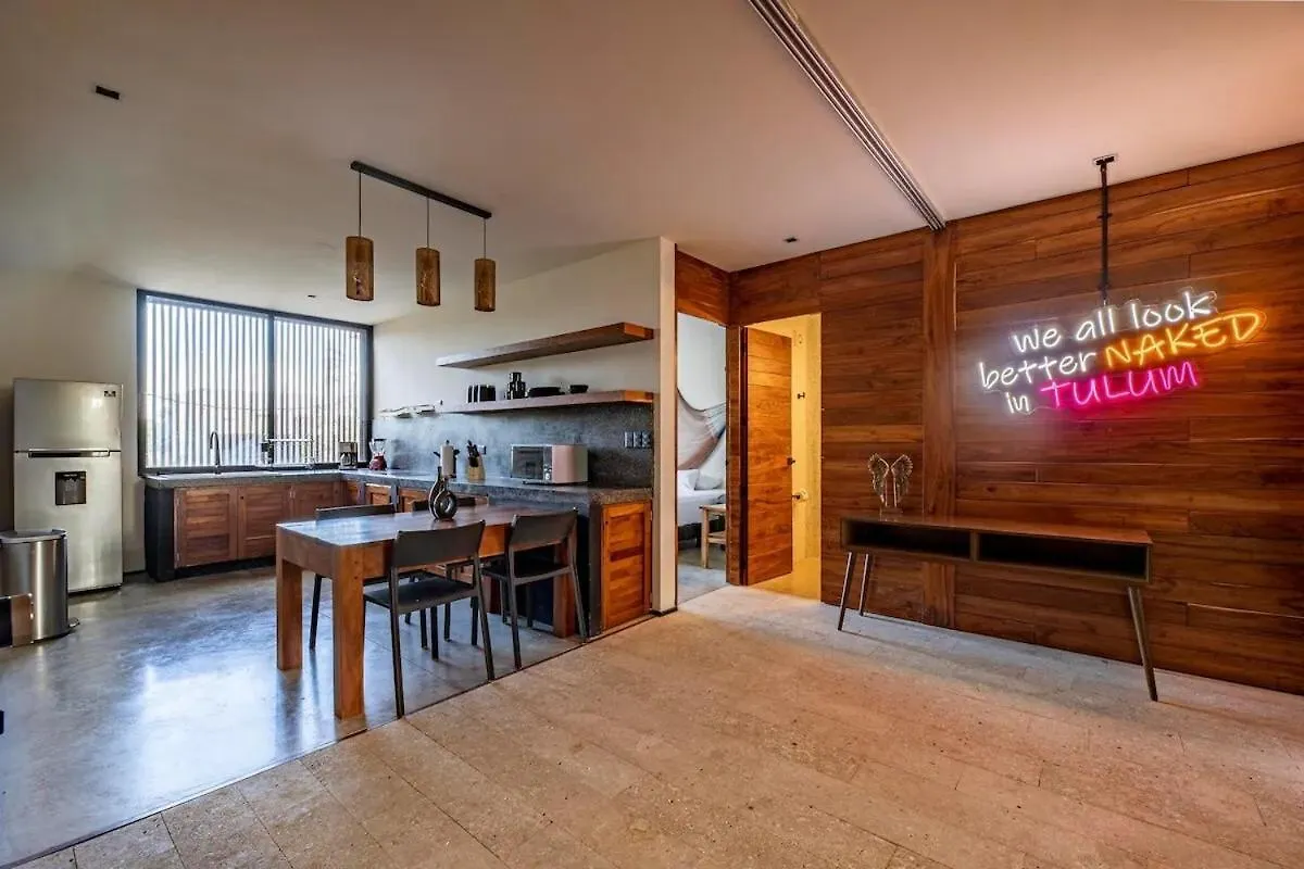 Apartamento Private Rooftop With Jacuzzi Sleeps 8 In La Veleta Tulum