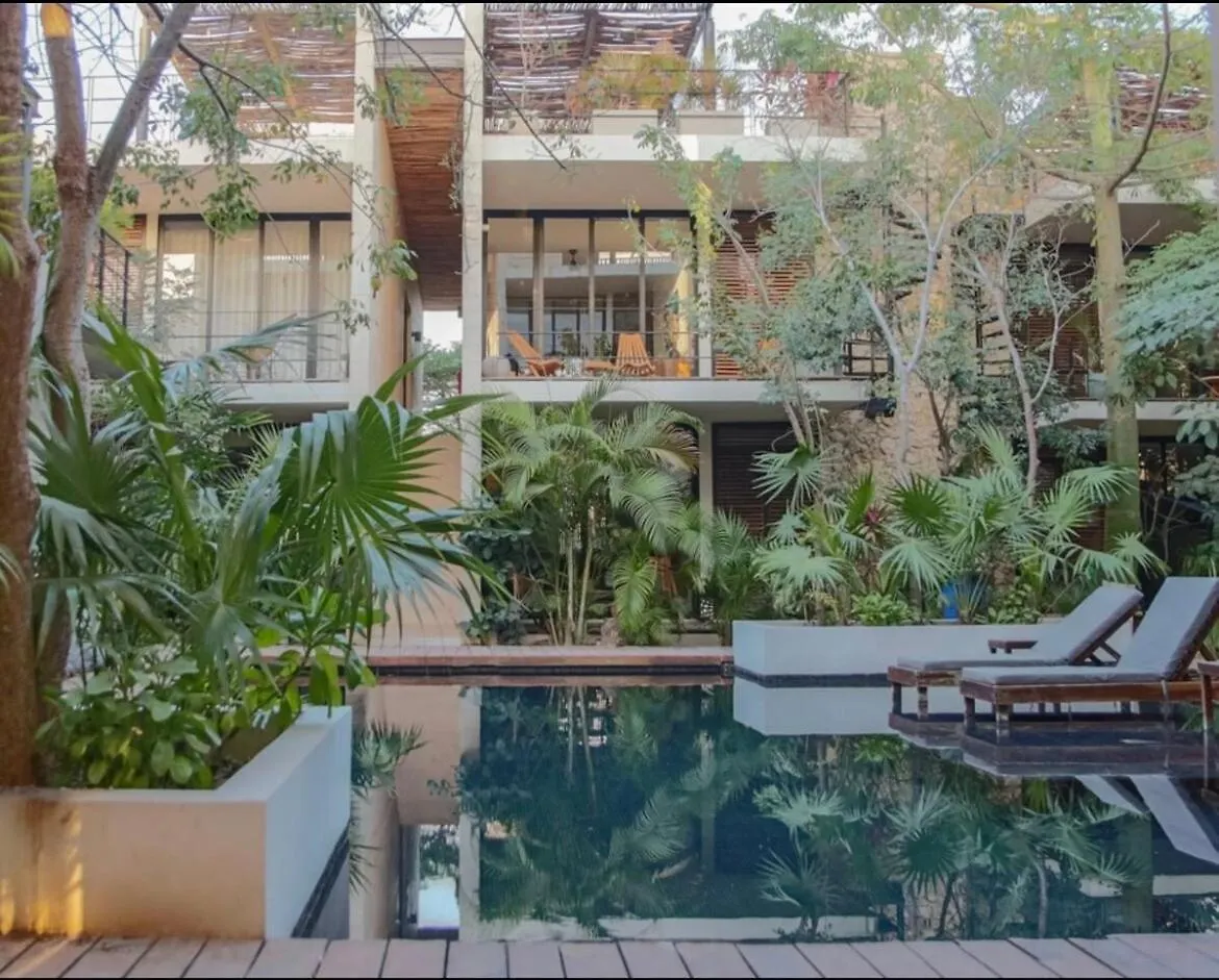 Apartamento Private Rooftop With Jacuzzi Sleeps 8 In La Veleta Tulum