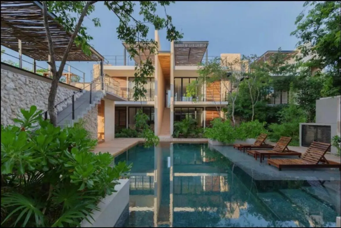 Private Rooftop With Jacuzzi Sleeps 8 In La Veleta トゥルム アパート
